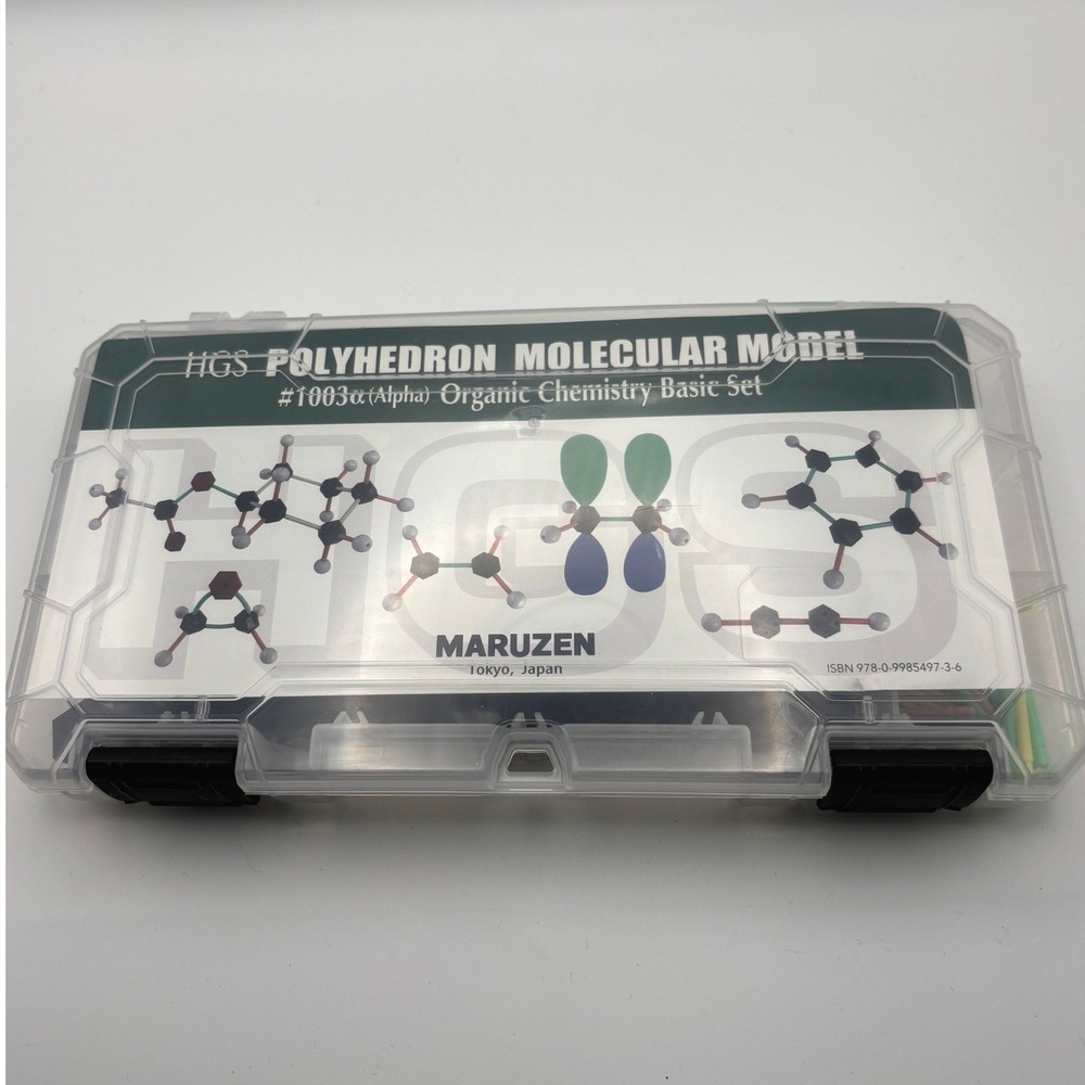 Maruzen HGS Polyhedron Molecular Model 1003a Alpha Organic Chemistry Basic Set